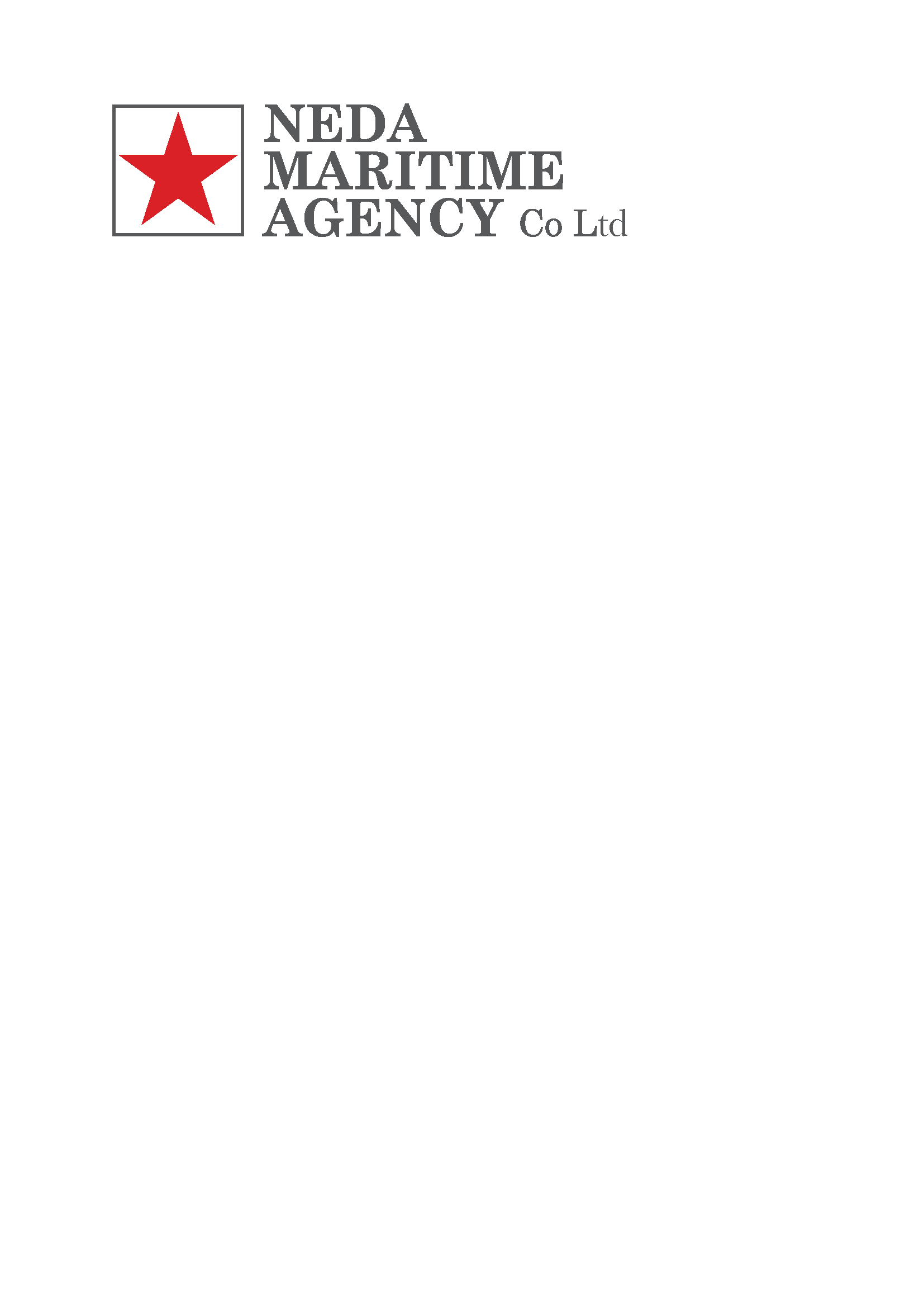 NEDA MARITIME AGENCY CO LTD.