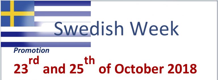SWEDISH WEEK 2018 