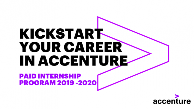 KICKSTART YOUR CAREER IN ACCENTURE