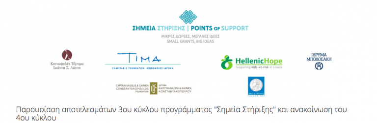 ΠΡΟΣΚΛΗΣΗ – «ΣΗΜΕΙΑ ΣΤΗΡΙΞΗΣ»