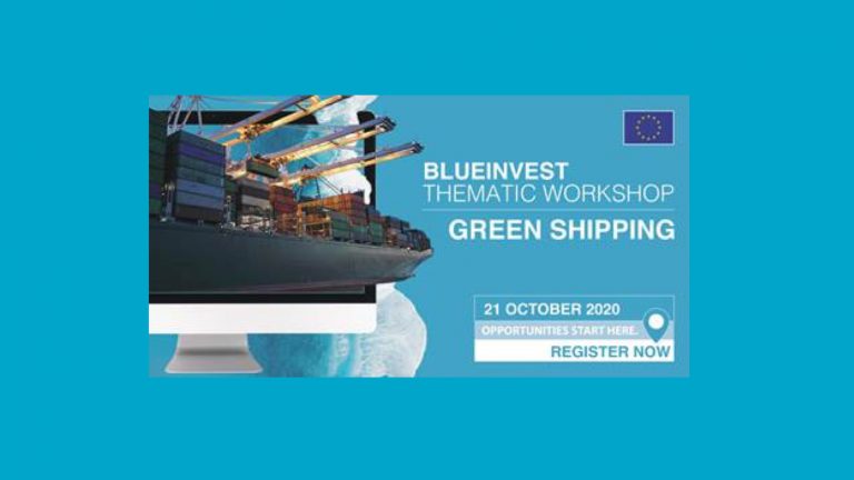 BLUEINVEST THEMATIC WORKSHOP 2020 | GREEN SHIPPING