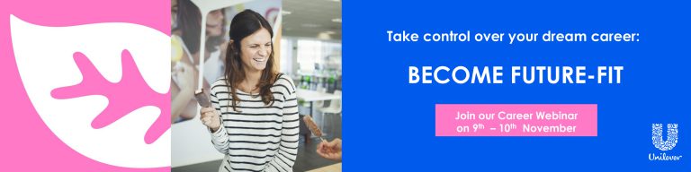 BECOME FUTURE FIT WITH UNILEVER! – TAKE CONTROL OF YOUR DREAM CAREER