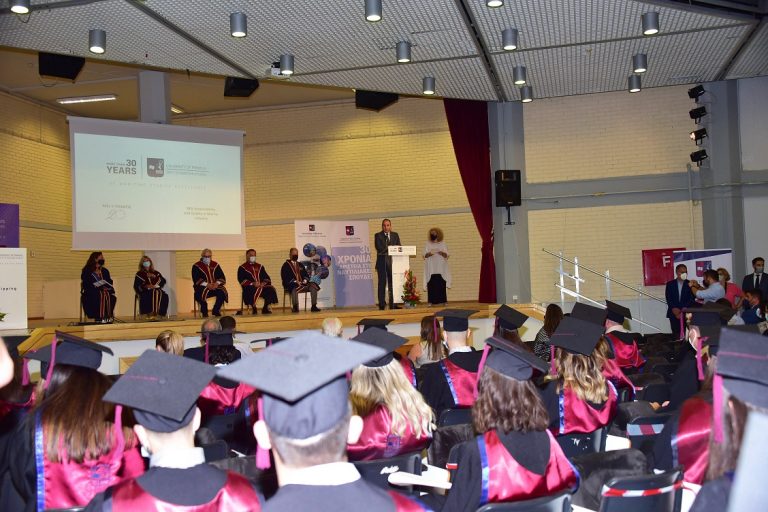 ΔΕΛΤΙΟ ΤΥΠΟΥ ΤΕΛΕΤΗ ΟΡΚΩΜΟΣΙΑΣ ΠΜΣ ΝΑΥΤΙΛΙΑ ΚΑΙ MSC IN SUSTAINABILITY AND QUALITY IN MARINE INDUSTRY  ΤΟΥ ΠΑΝΕΠΙΣΤΗΜΙΟΥ ΠΕΙΡΑΙΩΣ