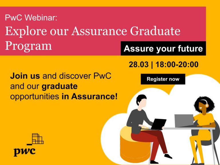 PwC Greece Webinar: Explore the Assurance Graduate Program