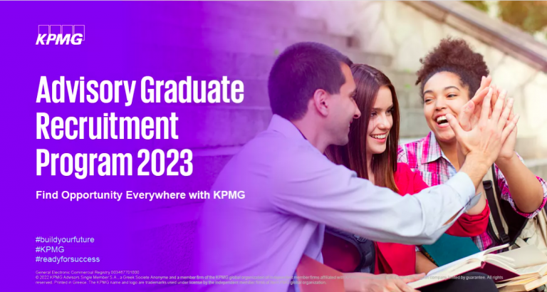 KPMG ADVISORY GRADUATE RECRUITMENT PROGRAM 2023