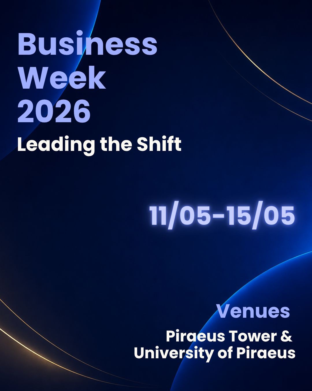Business Week 2026: Leading the Shift Business Week 2026: Leading the Shift